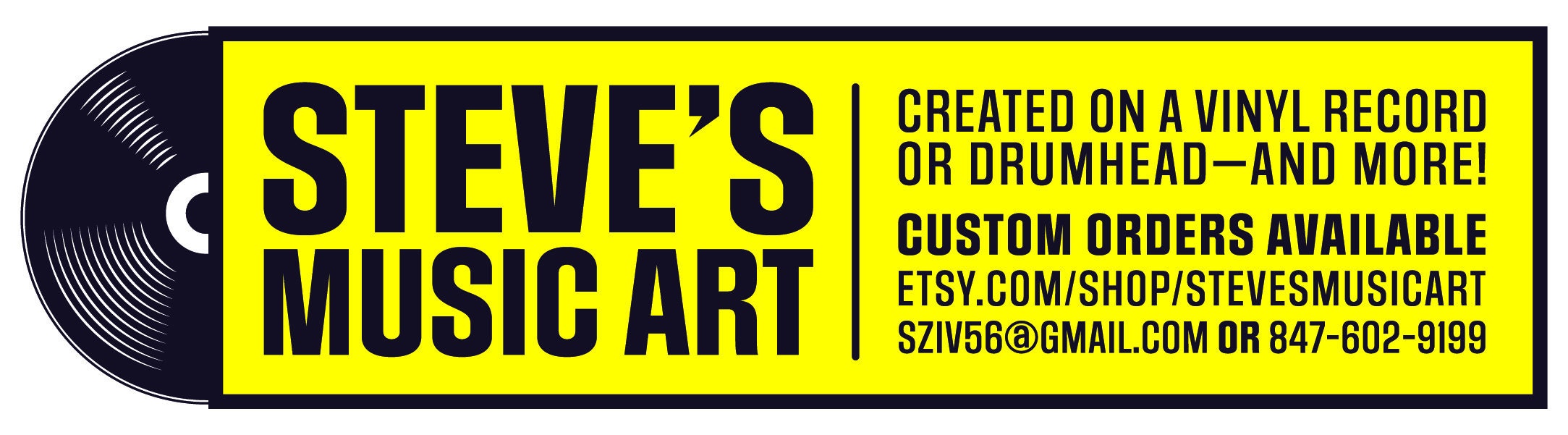 StevesMusicArt - Etsy