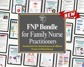 FNP-bundel, klinische studiegids, examenvoorbereiding (digitale download)