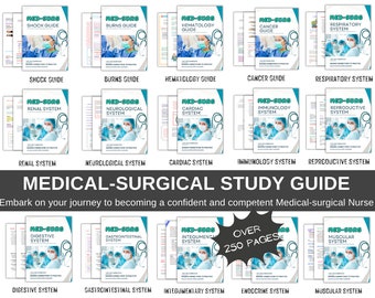 Paquete de guía de estudio de enfermería médico-quirúrgica – Preparación para el examen CMSRN (descarga digital)
