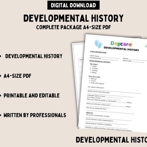 Daycare Forms Bundle: Mega Starter Kit (digital Download) - Etsy
