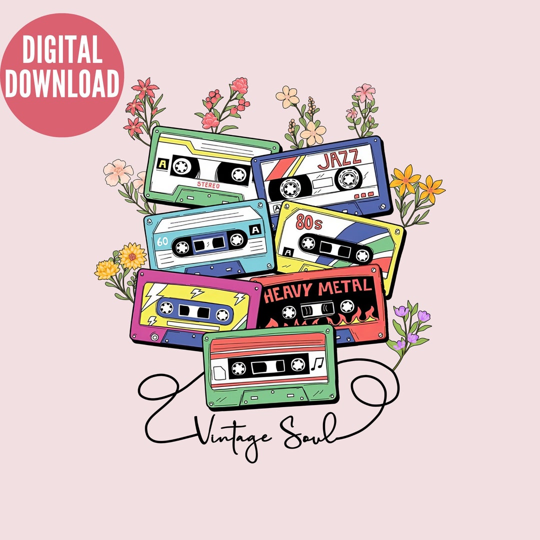 Country Cassette Tapes Country Music Sublimations Vintage Etsy