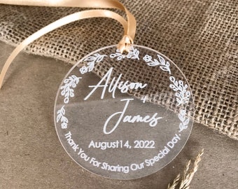 Wedding Favors for Guests in Bulk, Personalized Wedding Favors, Wedding Party Favors, Destination Wedding Favors, Acrylic Wedding Favors