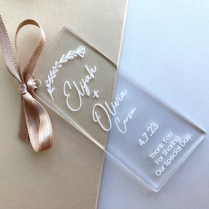 Hochzeitsgeschenke für Gäste in großen Mengen, personalisierte Hochzeitsgeschenke, Hochzeitsgastgeschenke, Hochzeitsgastgeschenke für Hochzeiten, Acryl-Hochzeitsgeschenke