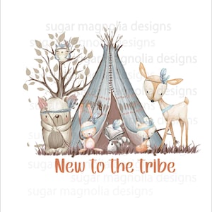 Nuevo diseño de sublimación para bebé niño bohemio de la tribu, PNG para sublimación, descarga digital instantánea, diseño de sublimación de clipart de bebé bohemio nuevo