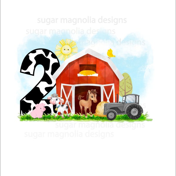 Farm birthday sublimation design, PNG for sublimation, Farmer birthday, DTG design, t shirt sublimation design, instant download