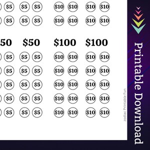 Internet Bill Savings Challenge Printable for Home Wi-Fi Network Payment Money Saving Fund for Family Monthly Bill Cash Stuffing Tracker