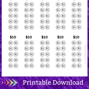 Black Friday Savings Challenge Printable for Big Sales Day for Cyber Monday Cash for Holiday Shopping Fund for Family Christmas Presents