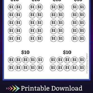 A6 Emergency Kit Savings Challenge Printable Insert for Natural Disaster Survival Food Preparation Money Saving Fund for Family Home Budget