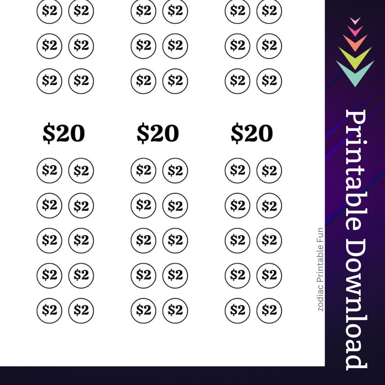 Eyebrows Savings Challenge Printable for Hair Salon Money Saving Sinking Fund for Women Beauty Selfcare Routine Cash Stuffing Budget Tracker