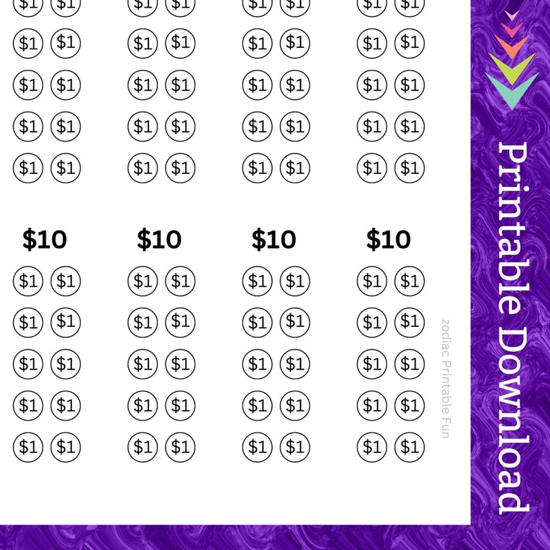 Black Friday Savings Challenge Printable for Big Sales Day for Cyber Monday Cash for Holiday Shopping Fund for Family Christmas Presents