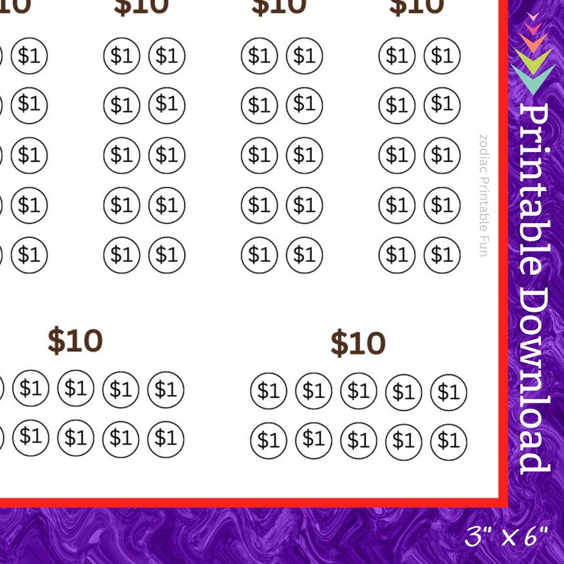 A6 Handbag Savings Challenge Printable Ladies Purse Money Saving Fund for Women Shoulder Bag Cash Savings Budget for Birthday Gift for her