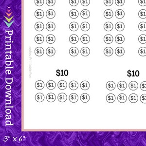 Spa Day A6 Savings Challenge Printable Insert for Mom Self Care Fund for Girls Spa Getaway for ...