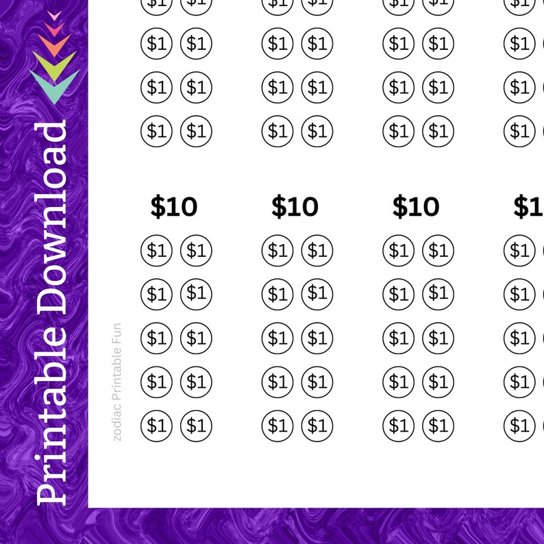 Black Friday Savings Challenge Printable for Big Sales Day for Cyber Monday Cash for Holiday Shopping Fund for Family Christmas Presents