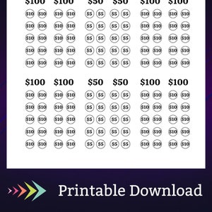 Internet Bill Savings Challenge Printable for Home Wi-Fi Network Payment Money Saving Fund for Family Monthly Bill Cash Stuffing Tracker