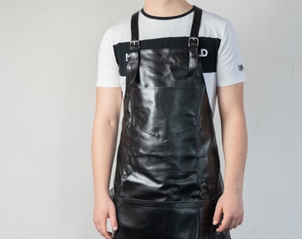 Leather apron men,Gardening apron for men,Blacksmith apron,Custom apron men,Apron woodworking,Cross back apron,Woodworker apron