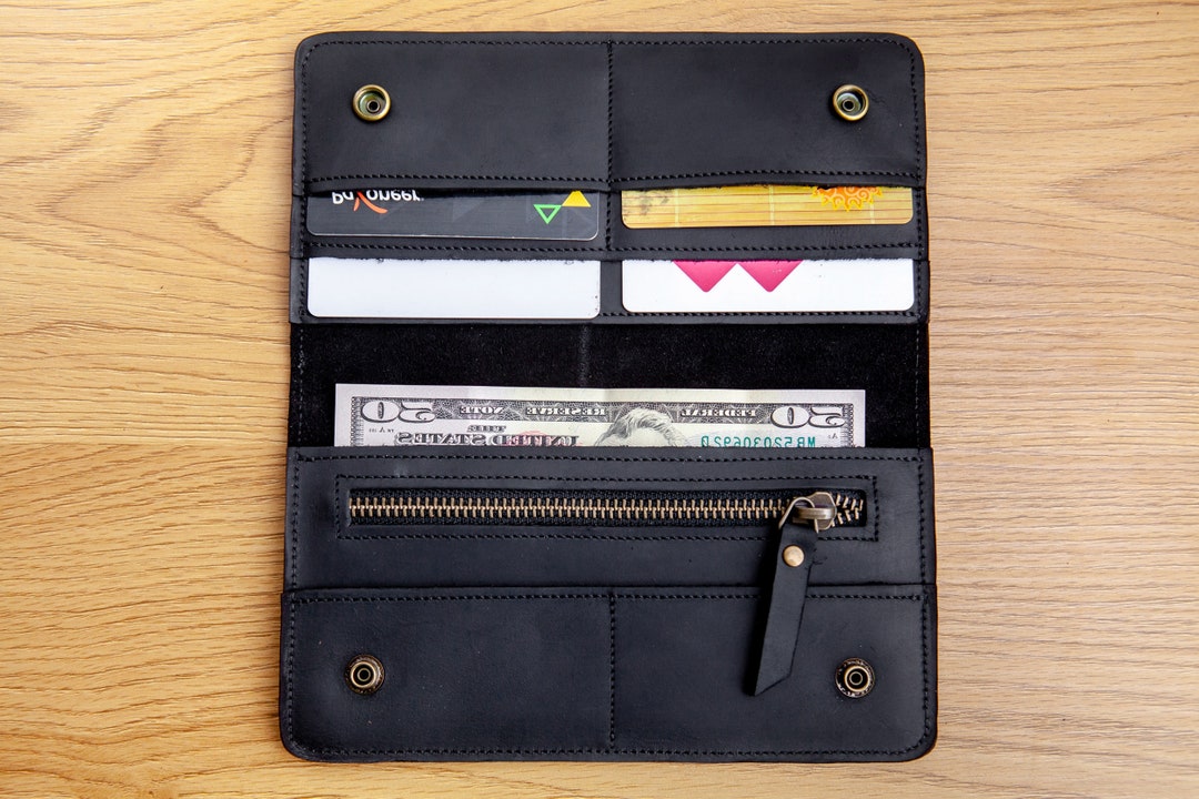 Leather Long Wallet,mens Coat Wallet,engraved Long Wallet,long Wallets