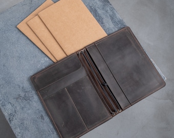 Leather sketchbook cover, A4 sketchbook, A5 sketchbook cover, Custom sketchbook for drawing, Sketchbook with removable sheet