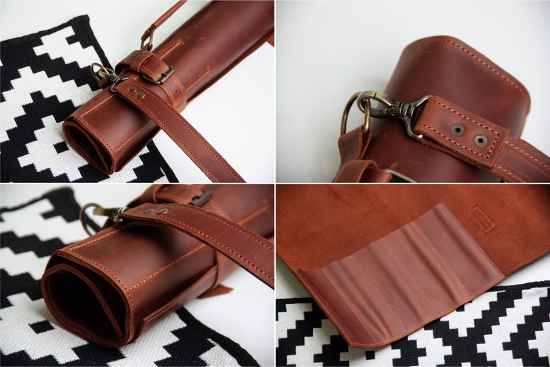 Leather drumstick bag,Drum stick bag,Drum stick case,Personalized drum stick bag,Gift for drummer,Leather drumstick holder image 10