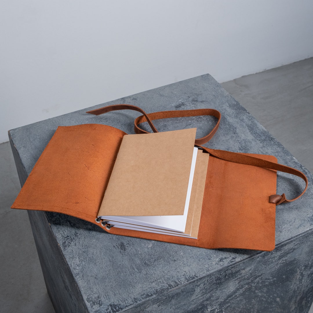 Leather Bound Journal Personalized, Leather Bound Journal Handmade