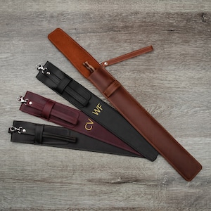 Custom drum stick bag,Leather drumstick holder,Drummer gift for men,Leather drumstick case,Personalized gifts for drummers