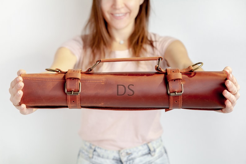 Leather drumstick bag,Drum stick bag,Drum stick case,Personalized drum stick bag,Gift for drummer,Leather drumstick holder image 2