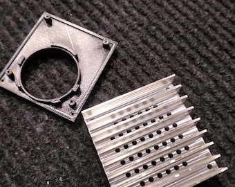 Ghostbusters proton Gun wand aluminum heatsink for haslab gb1 style