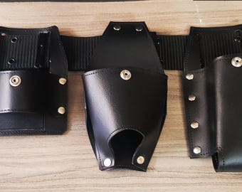 ghostbusters black military belt gizmo radio pke holster gb2 style