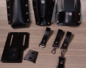 Ghostbusters Uniform stock Leather PKE /gizmo/motorola /key fobs Holder Prop SPIRIT MATTY movie accurate Active