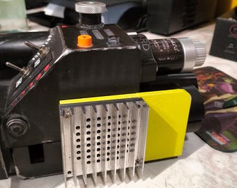 Ghostbusters proton Gun wand aluminum heatsink for haslab frozen empire
