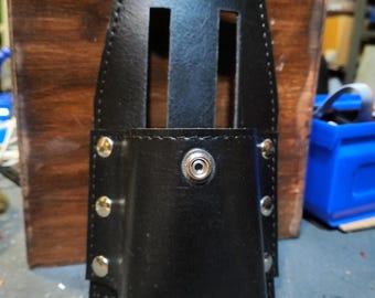 Ghostbusters Uniform Leather Belt Motorola mt500 holster Prop