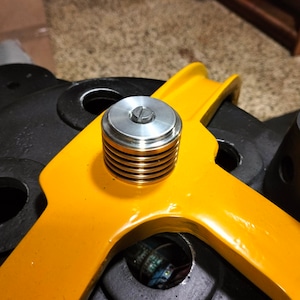 proton pack metal bellows shock mouth frozen empire brass /aluminium