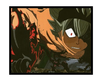 BC Asta Anime | Poster Print | Canvas Print