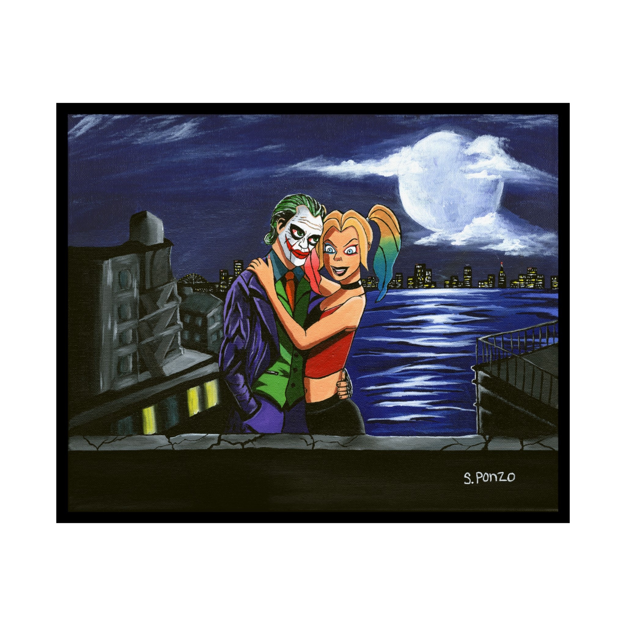 Affiche De Film Art Harley Quinn Toile Affiche Impression Mur Art Photo