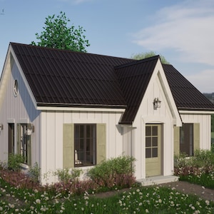 Huisplattegronden 20 x 30 charmant Victoriaans huisje huisplattegrond met 1 slaapkamer en 1 badkamer, blauwdruk van 515 m²