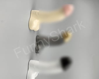 imán de nevera con forma de pene