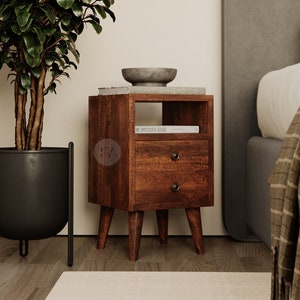 15 Inch Wide Nightstand Etsy