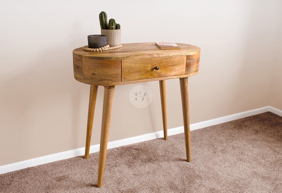 Mid Century Dressing Table Mid Century Console Table Nordic Modern
