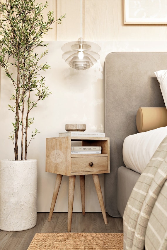 20 Best Small Bedside Tables for Small Bedrooms