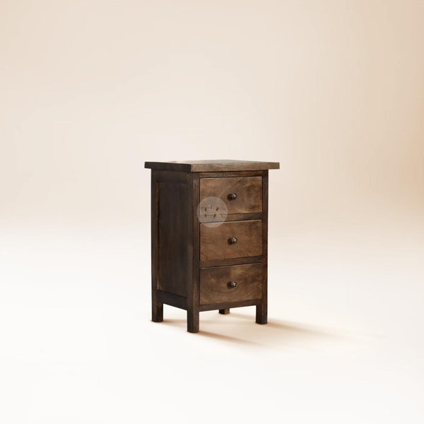 Farmhouse Style Bedside Table Etsy