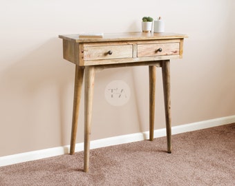 Hallway Console Table with Drawers • Narrow Console Table • Console Table Solid Wood • Nordic Tall Console Table • Entryway Console Table