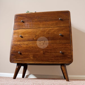 Wooden Chest of Drawers • Tall Dresser • Chest of Drawers for Bedroom • Chest of Drawers Solid Wood • Chest of Drawers Mid Century Modern