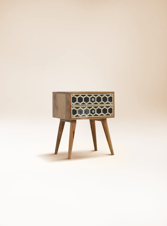 Patterned bedside table online