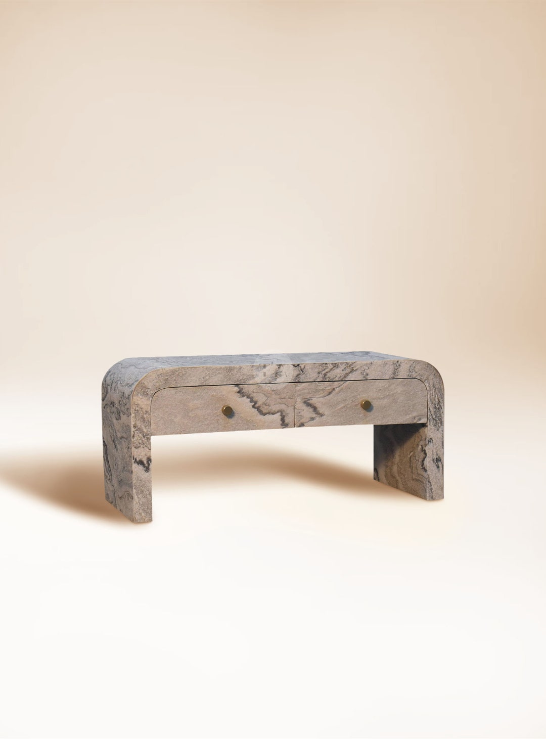 White Marble Tv Stand Modern Marble Tv Unit Wood Tv Console Marble ...