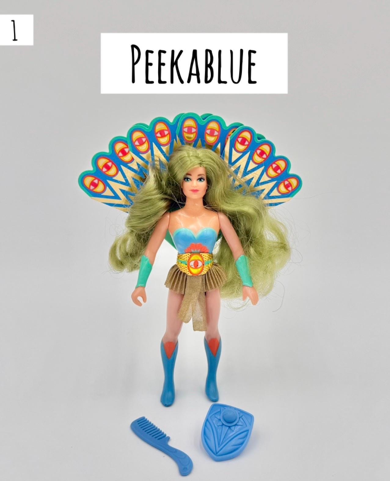 Vintage Princess of Power She-ra Dolls, Weapons, Accessories and