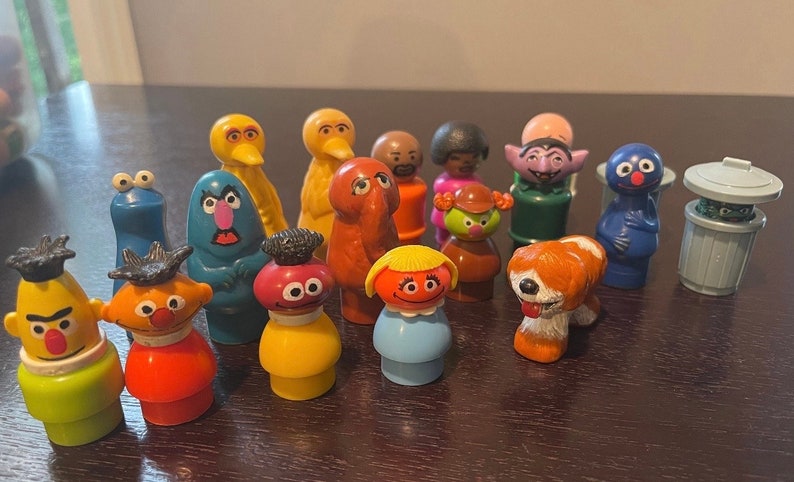 Fisher Price Little People Sesame Street Characters - Etsy