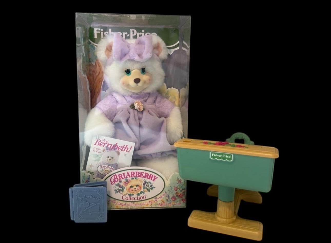 Vintage Fisher-price 1990s Briarberry Collection Berry Beth New in