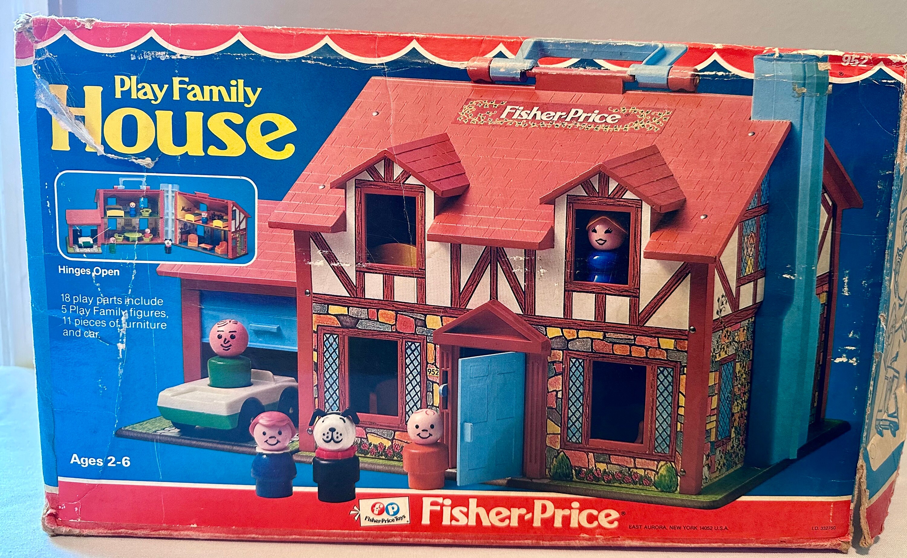 Fisher price house and car on sale