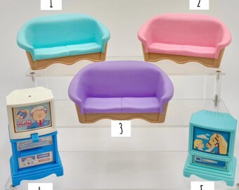 Vintage 1993 Dream Dollhouse Furniture and Accessories Listing #4