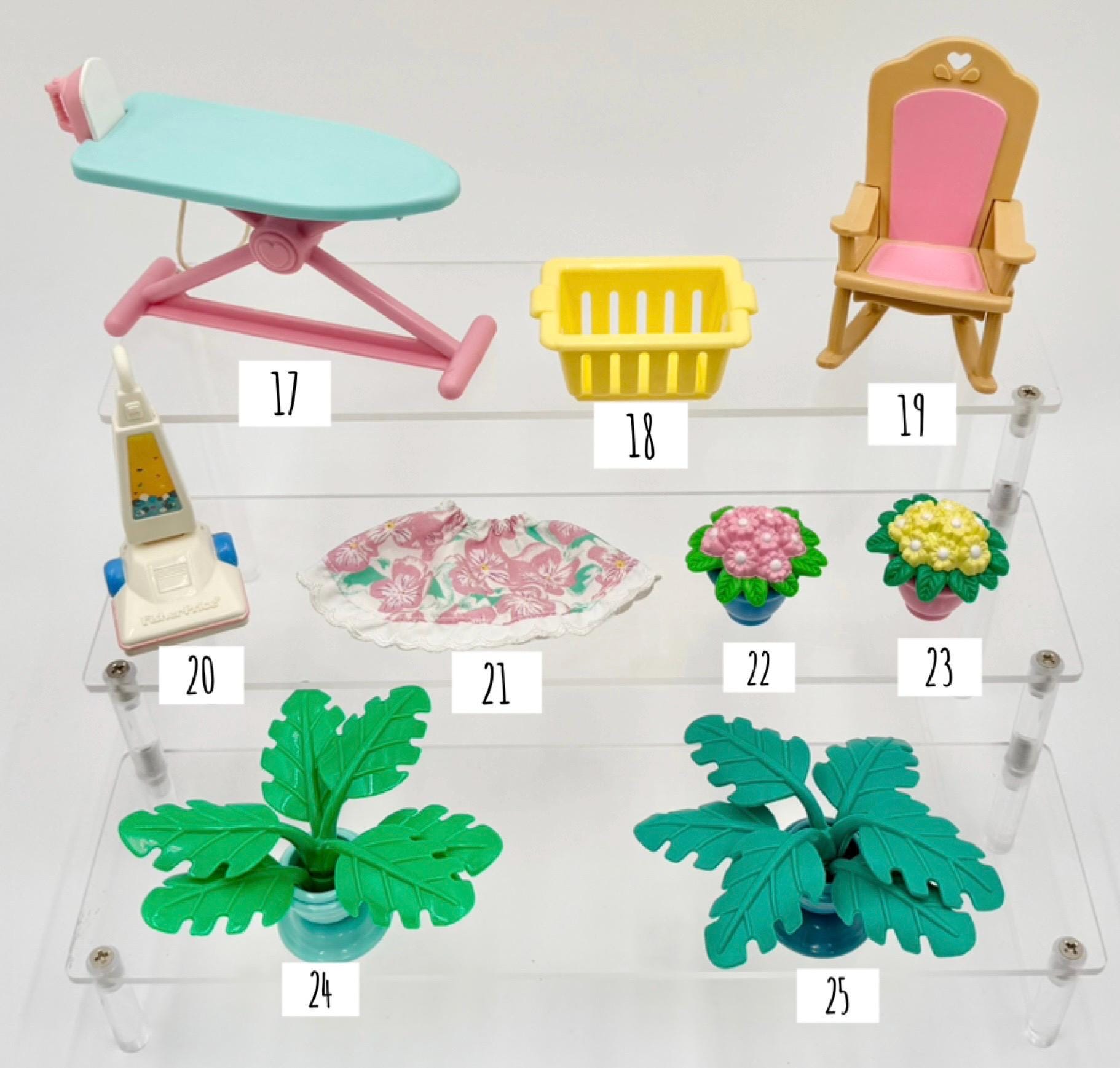 Vintage 1993 Dream Dollhouse Furniture and Accessories Listing #4