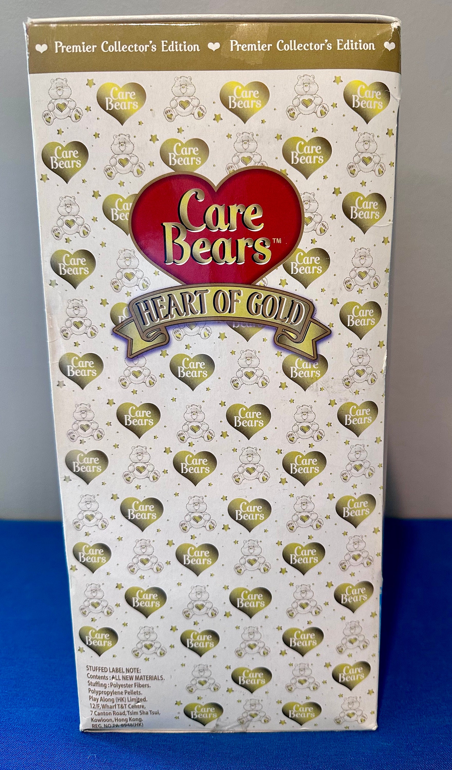 【新品】Care Bears Heart of Gold プレミアコレクターズ Care Bears White Heart of Gold Bear Premier Collector